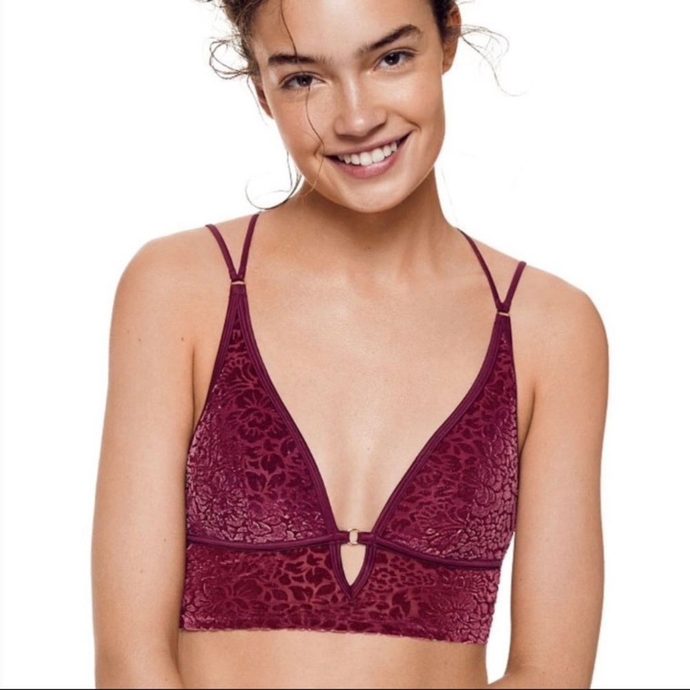 Victoria’s Secret PINK lightly lined bralette L - Picture 2 of 6